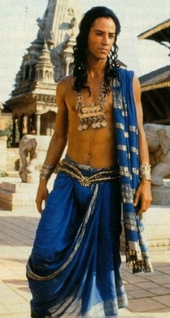 Keanu Reeves as Siddhartha in the 1993 Bernardo Bertolucci film Little Buddha