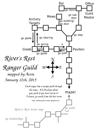 River's Rest Ranger Guild Map‎