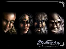 Assorted Races Art by Candy Palmer 640x480 | 800x600 | 1024x768 | 1600x1200