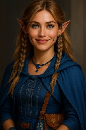 Portrait created by Kristalin's player using ChatGPT