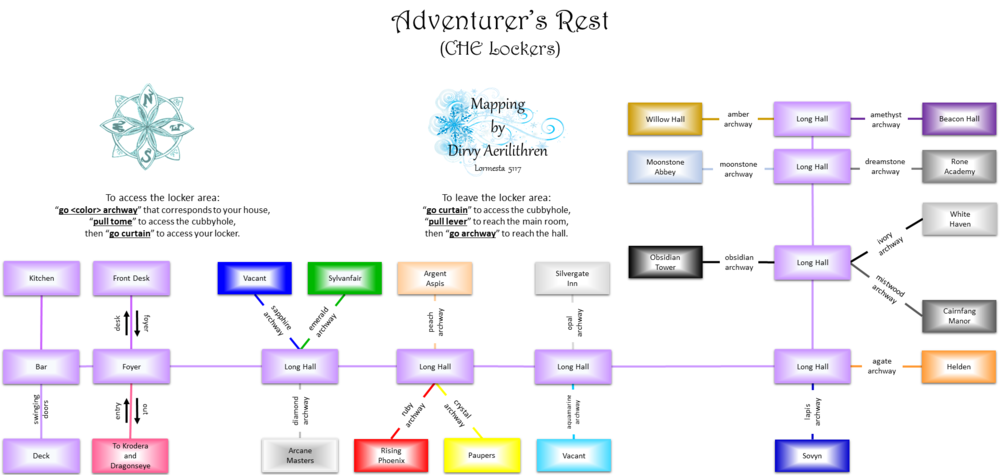 Adventurer's Rest Map