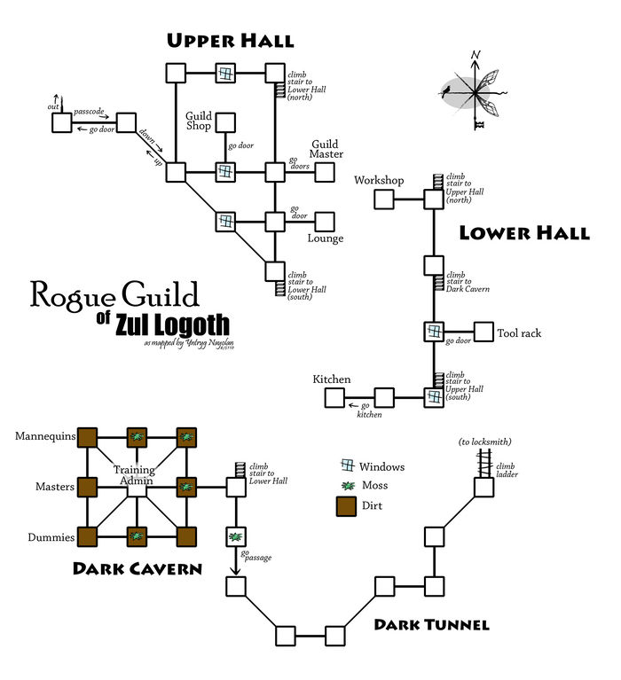 Zul Logoth Rogue Guild Map