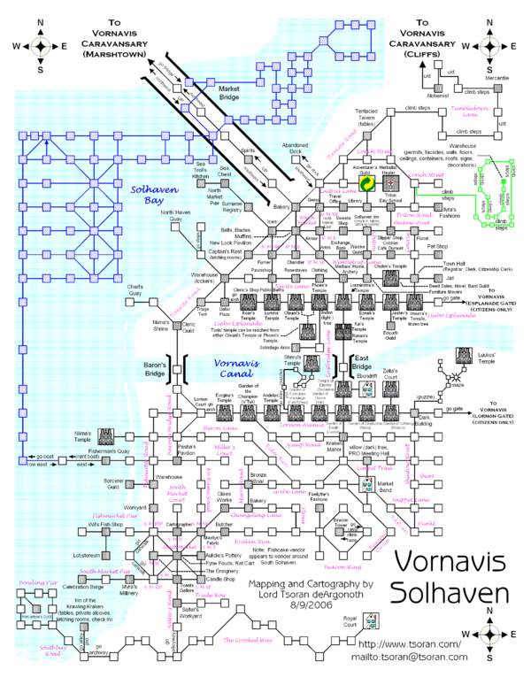 Solhaven Area (map) - GemStone IV Wiki