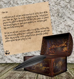 Player submitted graphic of Drehod's letter