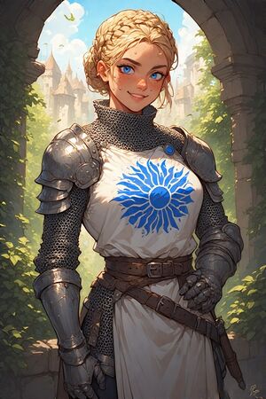 Ifanna in her chevauchee loadout