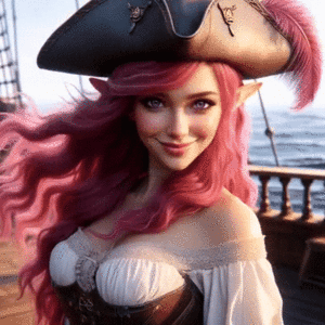 Portrait created by Nightpixie's player using Grok